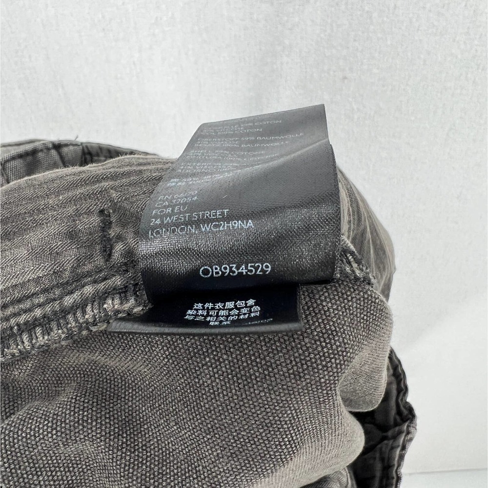 FREE PEOPLE Margate Pleated Trouser Pants Womens Small Charcoal Gray High Rise - Picture 14 of 16